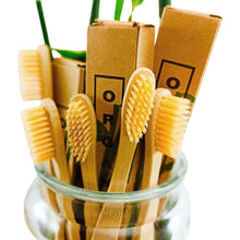 Cepillo dental de bambú biodegradable
